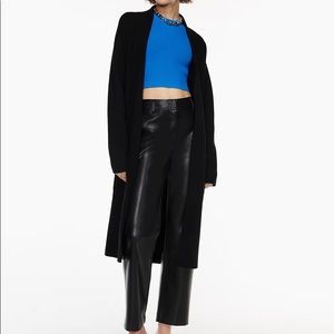 Babaton Black Long Sleeve Cardigan Xsmall